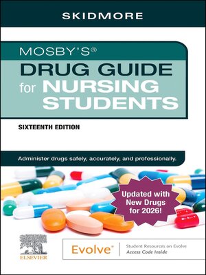 cover image of Mosby's Drug Guide for Nursing Students with 2026 Update--E-Book